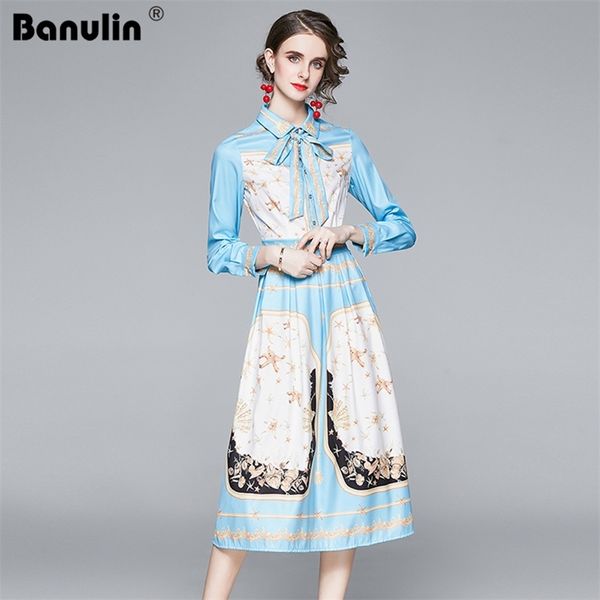 banulin fashion runway designer autumn dress women long sleeve vintage floral print casual ladies party midi dresses 210603, Black;gray
banulin fashion runway designer autumn dress women long sleeve vintage floral print casual ladies party midi dresses 210603, Black;gray