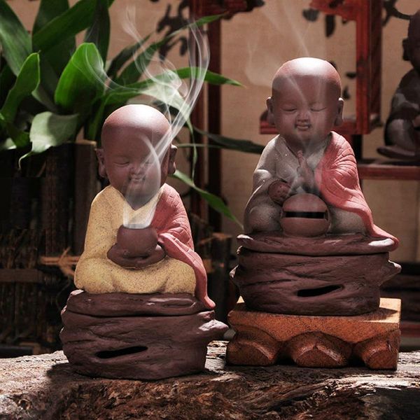 fragrance lamps small sand monk chanting incense burners ceramic sandalwood censer stove ornaments home decoration
fragrance lamps small sand monk chanting incense burners ceramic sandalwood censer stove ornaments home decoration