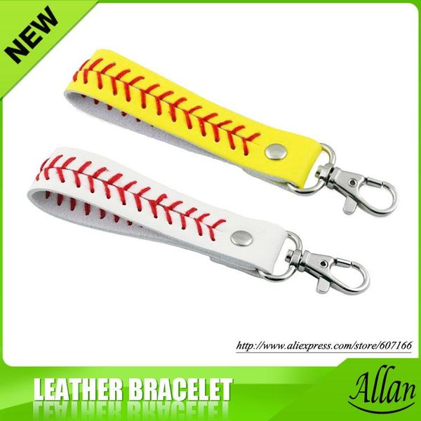 keychains gum for keychain sport seamed lace leather key chain herringbone softball fast pitch baseball stitch 7 color, Silver
keychains gum for keychain sport seamed lace leather key chain herringbone softball fast pitch baseball stitch 7 color, Silver