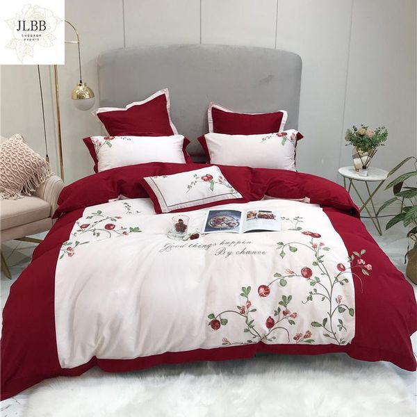 bedding sets luxury red american pastoral flowers embroidery 80s egyptian cotton set duvet cover bed linen sheet pillowcases
bedding sets luxury red american pastoral flowers embroidery 80s egyptian cotton set duvet cover bed linen sheet pillowcases