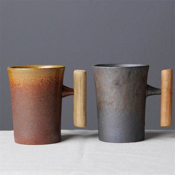 mugs creative retro wooden handle mug beer coffee cup household ceramic tea handmade stoare office water japanese style
mugs creative retro wooden handle mug beer coffee cup household ceramic tea handmade stoare office water japanese style