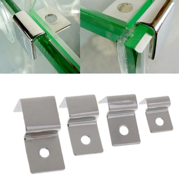 decorations 4pcs aquarium glass cover support fish tank lid bracket holder stainless steel clip 4-pack - 5/8/12/19mm
decorations 4pcs aquarium glass cover support fish tank lid bracket holder stainless steel clip 4-pack - 5/8/12/19mm