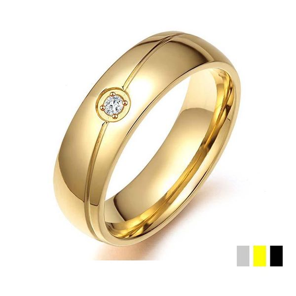 wedding rings 6 mm thin stainless steel inlay one bright rhinestone men ring classic luxury anniversary party gift jewelry, Slivery;golden
wedding rings 6 mm thin stainless steel inlay one bright rhinestone men ring classic luxury anniversary party gift jewelry, Slivery;golden