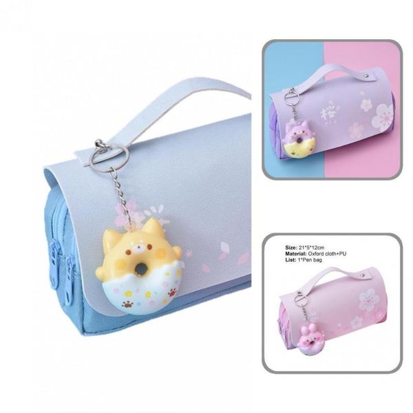 storage bags double layers thick pencil pouch with carried handle office supplies
storage bags double layers thick pencil pouch with carried handle office supplies