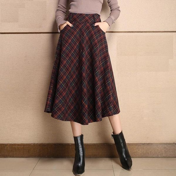 skirts 2021 fall winter thick knited skirt kilt women's a linie shape wine red midi plaid pleated biiger oversize large, Black
skirts 2021 fall winter thick knited skirt kilt women's a linie shape wine red midi plaid pleated biiger oversize large, Black
