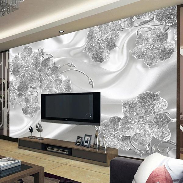 wallpapers custom po modern fashion silk diamond jewelry flower mural 3d wall papers home decor bedroom living room tv background
wallpapers custom po modern fashion silk diamond jewelry flower mural 3d wall papers home decor bedroom living room tv background
