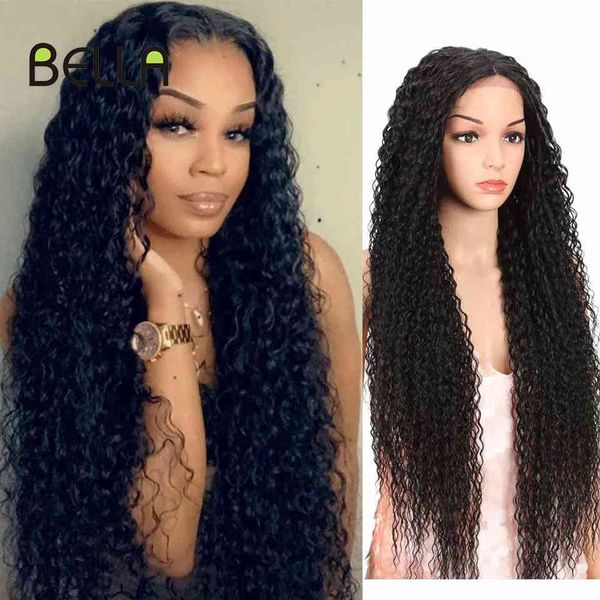 bella curly wig lace front synthetic kinky hair blonde brown black 38 inch hd cosplay s for women, Black;brown
bella curly wig lace front synthetic kinky hair blonde brown black 38 inch hd cosplay s for women, Black;brown