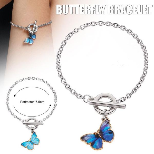 harajuku personality aesthetic butterfly chain bracelet for women girls jewelry thj99 charm bracelets, Golden;silver
harajuku personality aesthetic butterfly chain bracelet for women girls jewelry thj99 charm bracelets, Golden;silver