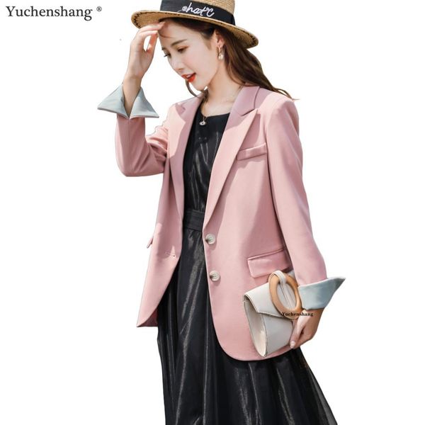 women's suits & blazers fashion women blazer black apricot pink jackets outerwear autumn winter thick single-breasted coat 5pnc, White;black
women's suits & blazers fashion women blazer black apricot pink jackets outerwear autumn winter thick single-breasted coat 5pnc, White;black