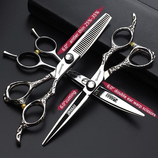 hair scissors for beauty salons special stylist non-slip and wear-resistant 6-inch custom logo
hair scissors for beauty salons special stylist non-slip and wear-resistant 6-inch custom logo