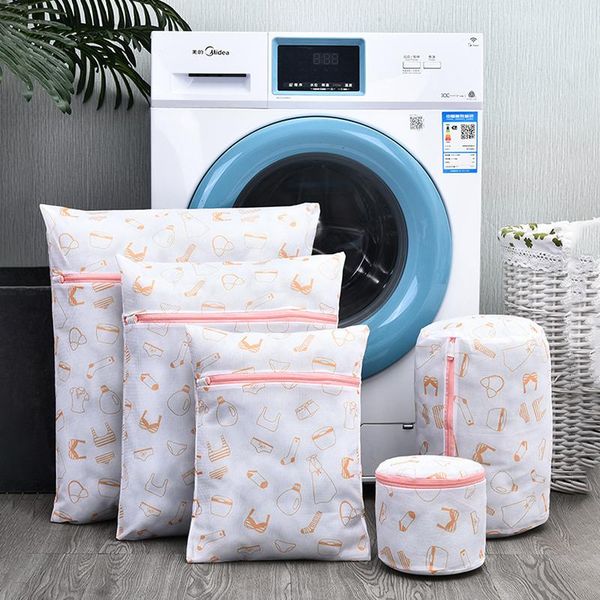 laundry bags 5 pcs/set polyester mesh protable bathroom printing washing bag for dirty clothes accessories
laundry bags 5 pcs/set polyester mesh protable bathroom printing washing bag for dirty clothes accessories