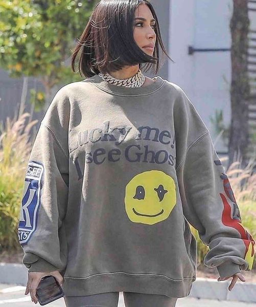 foam 3d lucky me i see ghosts hoodie men women cotton casual fashion winter smiley face sweatshirts, Black
foam 3d lucky me i see ghosts hoodie men women cotton casual fashion winter smiley face sweatshirts, Black