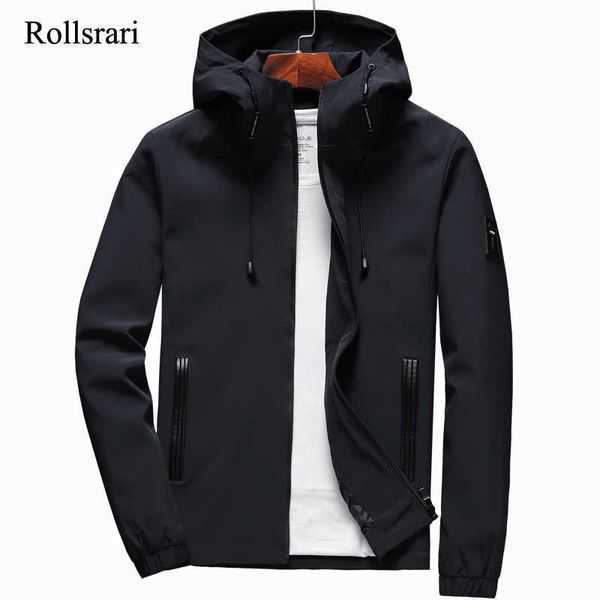 jacket men zipper arrival brand casual solid hooded jacket fashion men's outwear slim fit spring and autumn k11 210707, Black;brown
jacket men zipper arrival brand casual solid hooded jacket fashion men's outwear slim fit spring and autumn k11 210707, Black;brown