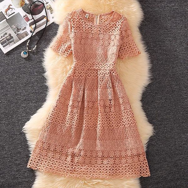 Vestidos Lace Elegant Pink Short Womens Dresses Slim Prom Party Sleeve A Line Casual Out Going Summer, Black;gray
Vestidos Lace Elegant Pink Short Womens Dresses Slim Prom Party Sleeve A Line Casual Out Going Summer, Black;gray