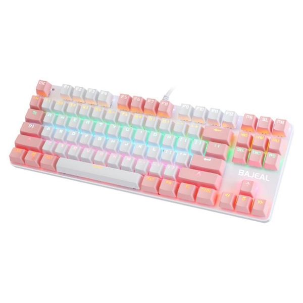 keyboards k100/k200 green axis mechanical keyboard 87 keys wired gaming girl abs wear-resistant keycap
keyboards k100/k200 green axis mechanical keyboard 87 keys wired gaming girl abs wear-resistant keycap