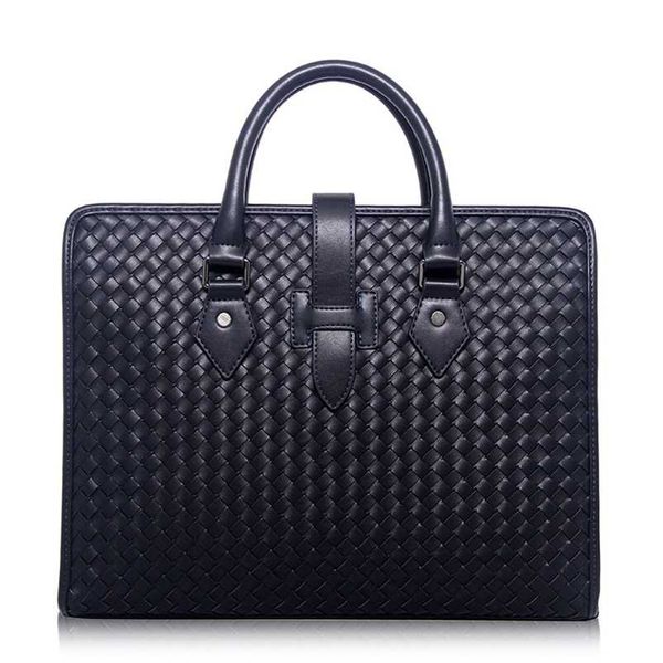 brand men's handbags cowhide men's bags business briefcases woven men's shoulder messenger bags 220124
brand men's handbags cowhide men's bags business briefcases woven men's shoulder messenger bags 220124