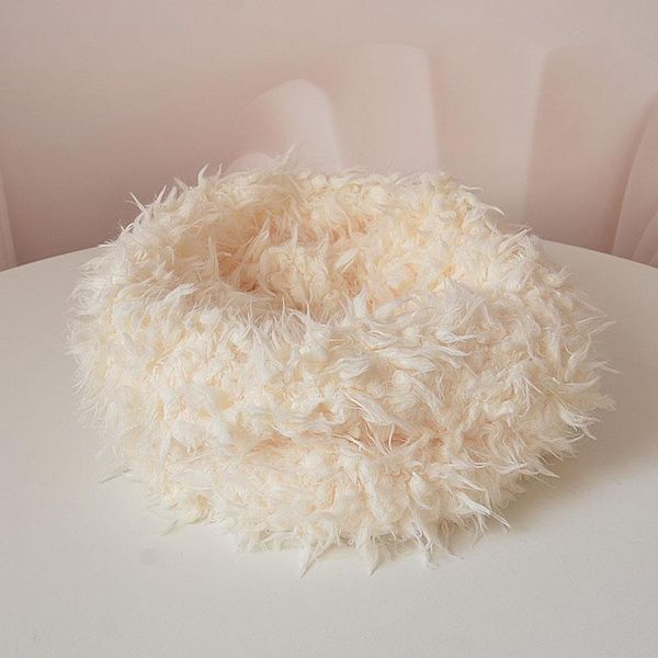 scarves faux fur scarf women winter furry soft thick snood loop solid color collar ring neckerchief foulard fashion 2021, Blue;gray
scarves faux fur scarf women winter furry soft thick snood loop solid color collar ring neckerchief foulard fashion 2021, Blue;gray