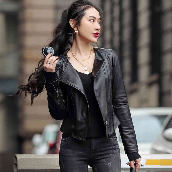 women's leather & faux ptslan good quality real lambskin coat classic luxury clothes p7017 8m2z, Black
women's leather & faux ptslan good quality real lambskin coat classic luxury clothes p7017 8m2z, Black