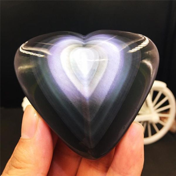 decorative objects & figurines natural colorful rainbow obsidian heart healing crystals very beautiful stones and minerals obsidia from mada
decorative objects & figurines natural colorful rainbow obsidian heart healing crystals very beautiful stones and minerals obsidia from mada