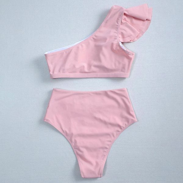 2021 ruffled shulder high waist swimsuit women swimwear female two-pieces bikini set patchwork bathing suit swimin
2021 ruffled shulder high waist swimsuit women swimwear female two-pieces bikini set patchwork bathing suit swimin