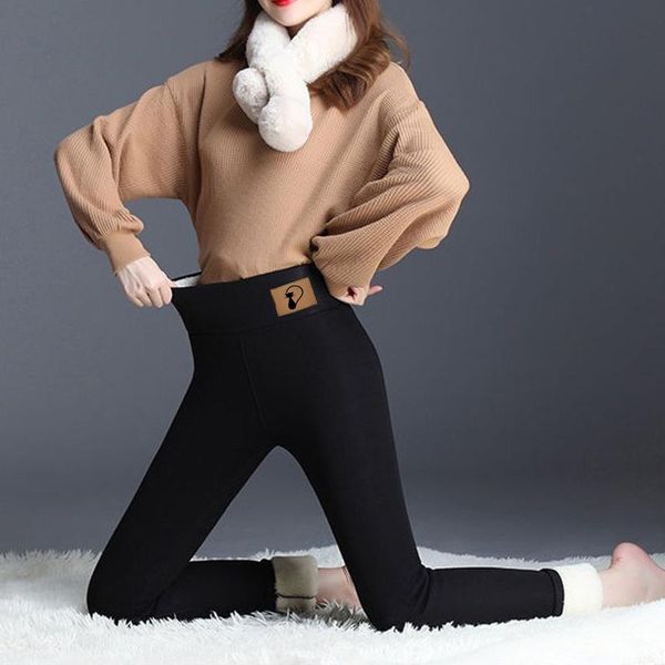 women's leggings women solid color legging comfortable keep warm stretchy high waist skinny wool fleece female pants trousers winter, Black
women's leggings women solid color legging comfortable keep warm stretchy high waist skinny wool fleece female pants trousers winter, Black