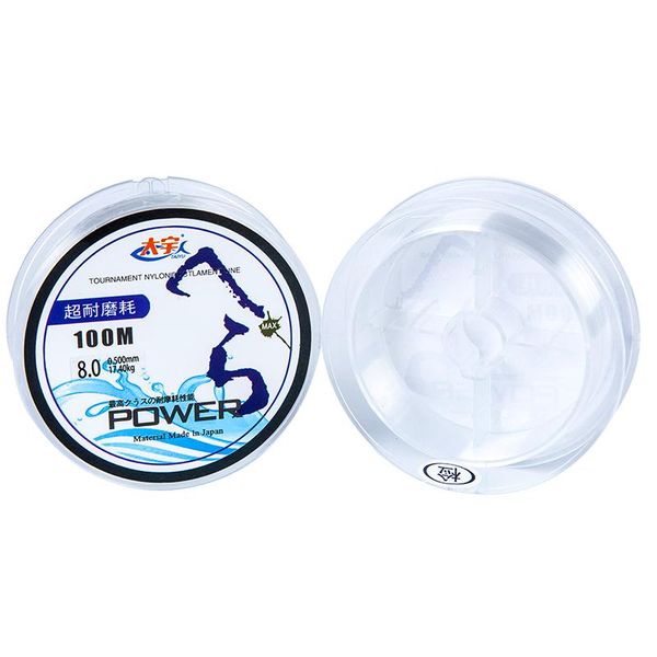 100m monofilament nylon fishing line super strong japanese invisible transparent mainline not fluorocarbon carp tackle braid
100m monofilament nylon fishing line super strong japanese invisible transparent mainline not fluorocarbon carp tackle braid