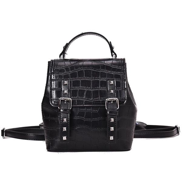backpack fashion small shoulder bag pu leather ladies stone retro female school mini wild casual student black
backpack fashion small shoulder bag pu leather ladies stone retro female school mini wild casual student black