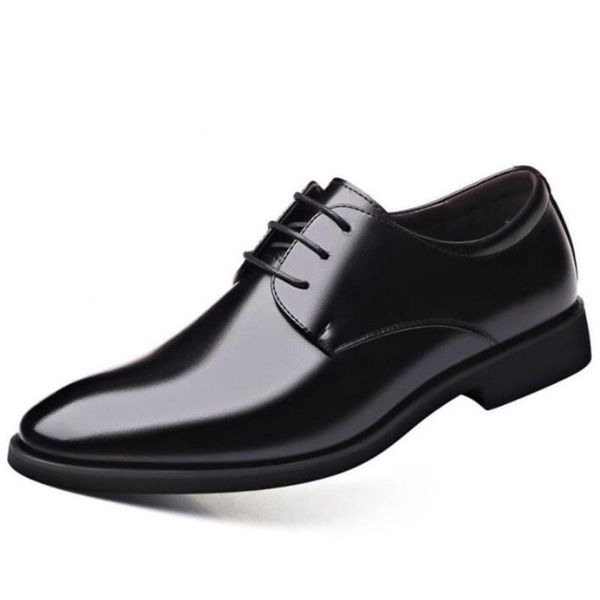 dress shoes plus men formal men's handmade business marriage wedding big size suit footwear, Black
dress shoes plus men formal men's handmade business marriage wedding big size suit footwear, Black
