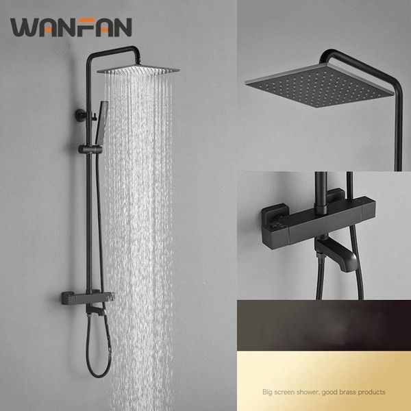 complete copper thermostatic shower set head wall mounted bath faucet mixer bathroom r45-520 sets
complete copper thermostatic shower set head wall mounted bath faucet mixer bathroom r45-520 sets