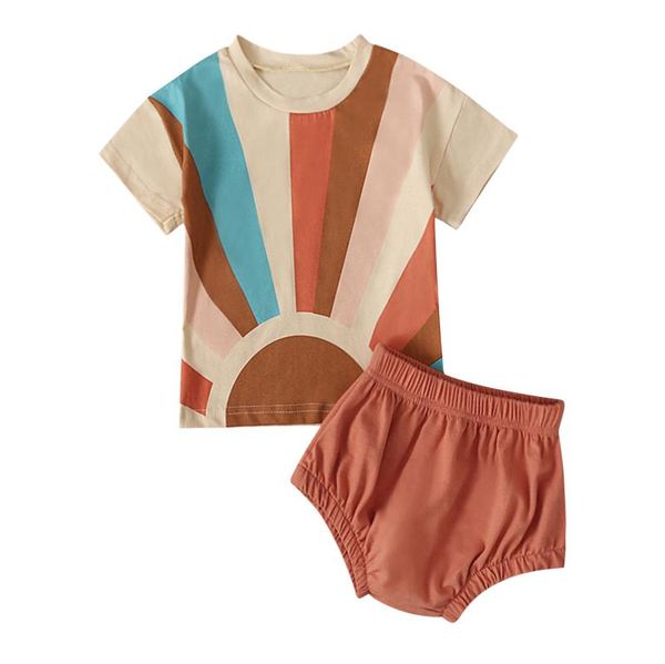 clothing sets est born infant baby girls summer stripe t-shift + solid shorts outfit 2021 children's roupas, White
clothing sets est born infant baby girls summer stripe t-shift + solid shorts outfit 2021 children's roupas, White