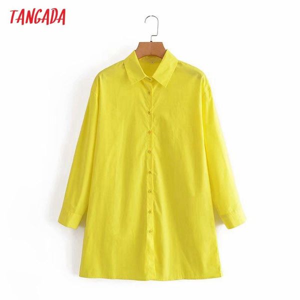 casual dresses tangada 2021 autumn fashion women yellow oversized shirt dress long sleeve office ladies mini 5d84, Black;gray
casual dresses tangada 2021 autumn fashion women yellow oversized shirt dress long sleeve office ladies mini 5d84, Black;gray