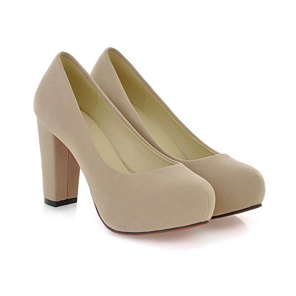 dress shoes women pumps suede high heels platform square heel sandals block female plus size 43, Black
dress shoes women pumps suede high heels platform square heel sandals block female plus size 43, Black