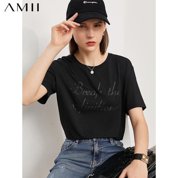 women's t-shirt amii minimalism summer tshirts for women fashion letter printed casual streetwear modal tshirt female clothes 12130260, White
women's t-shirt amii minimalism summer tshirts for women fashion letter printed casual streetwear modal tshirt female clothes 12130260, White