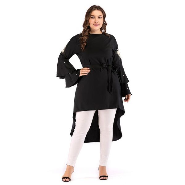 ethnic clothing muslim dress fashion beaded lace-up embroidery long sleeve round neck irregular middle east dubai abaya turkey donsignet, Red
ethnic clothing muslim dress fashion beaded lace-up embroidery long sleeve round neck irregular middle east dubai abaya turkey donsignet, Red