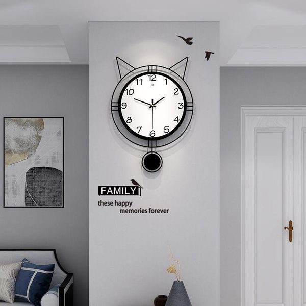 wall clocks cat metal clock black creative minimalist geometry nordic design orologio da parete living room decor ei50wc
wall clocks cat metal clock black creative minimalist geometry nordic design orologio da parete living room decor ei50wc