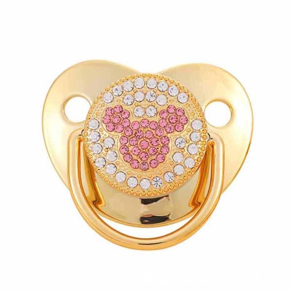 pacifiers# rhinestone cartoon ears baby pacifier born silicone rose gold bling infant nipple bpa soother dummy 0-24m
pacifiers# rhinestone cartoon ears baby pacifier born silicone rose gold bling infant nipple bpa soother dummy 0-24m