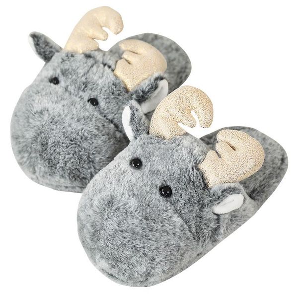 women winter home slippers cartoon deer elk shoes non-slip soft warm house indoor bedroom couples floor, Black
women winter home slippers cartoon deer elk shoes non-slip soft warm house indoor bedroom couples floor, Black