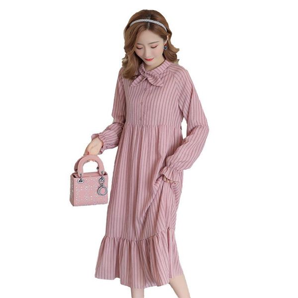 maternity dresses elegant striped pregnancy spring fashion long sleeve dress clothes for pregnant women party vestidos, White
maternity dresses elegant striped pregnancy spring fashion long sleeve dress clothes for pregnant women party vestidos, White