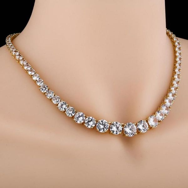 chains irregular tennis chain prong setting stones women's choker necklace hip hop fashion charm jewelry for gift, Silver
chains irregular tennis chain prong setting stones women's choker necklace hip hop fashion charm jewelry for gift, Silver