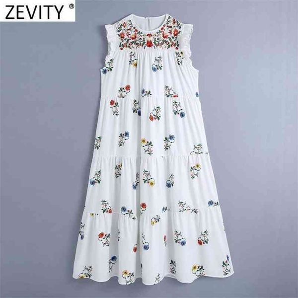 women vintage o neck floral embroidery casual pleat midi dress femme chic sleeveless ruffles summer kimono vestido ds8166 210420, Black;gray
women vintage o neck floral embroidery casual pleat midi dress femme chic sleeveless ruffles summer kimono vestido ds8166 210420, Black;gray