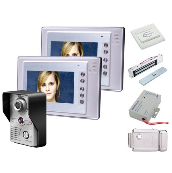 home security 7 inch video door phone doorbell intercom kit camera system 1-camera 2-monitor ir night vision phones
home security 7 inch video door phone doorbell intercom kit camera system 1-camera 2-monitor ir night vision phones
