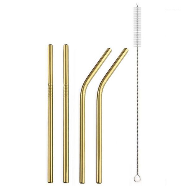 drinking straws 160*6mm metal gold straw set 18/10 stainless steel reusable milk drinkware with cleaner brush bar accessory1
drinking straws 160*6mm metal gold straw set 18/10 stainless steel reusable milk drinkware with cleaner brush bar accessory1