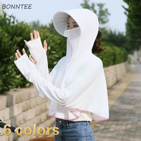 women's jackets women korean loose simple white outdoor with hat sun protection womens outwear preppy trendy soft elegant lady 2021, Black;brown
women's jackets women korean loose simple white outdoor with hat sun protection womens outwear preppy trendy soft elegant lady 2021, Black;brown