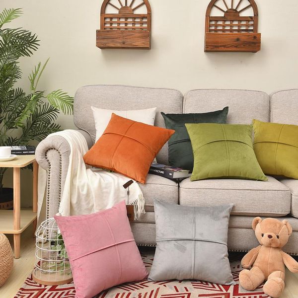 pillow case velvet cushion cover nordic soft solid color plaid home decorative pillowcase decor sofa bed room car throw p51
pillow case velvet cushion cover nordic soft solid color plaid home decorative pillowcase decor sofa bed room car throw p51