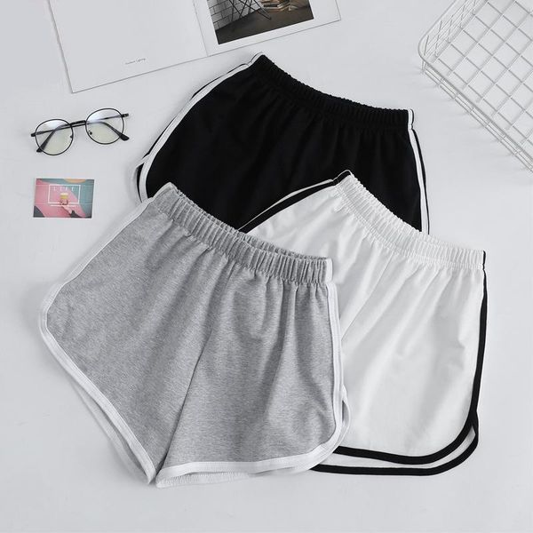 women's shorts stsvzorr sports high waist running yoga wide legs large size casual pants summer base, White;black
women's shorts stsvzorr sports high waist running yoga wide legs large size casual pants summer base, White;black