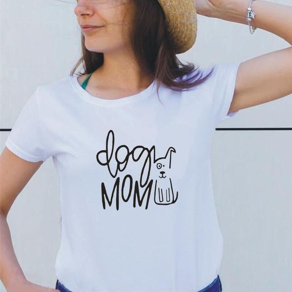 women's t-shirt dog mom print women tshirt cotton hipster funny tee shirt femme summer short sleeve casual t camiseta mujer, White
women's t-shirt dog mom print women tshirt cotton hipster funny tee shirt femme summer short sleeve casual t camiseta mujer, White