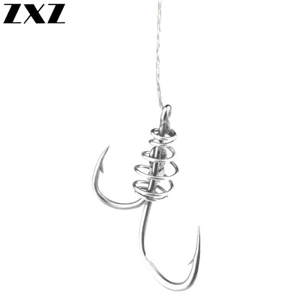 easy catch high carbon steel double fishing hooks for soft worm bait cage basket feeder holder tying duple hook jig bass
easy catch high carbon steel double fishing hooks for soft worm bait cage basket feeder holder tying duple hook jig bass