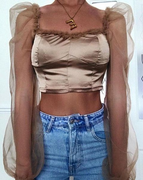 womens spring ladies tulle square neck frill mesh vintage puff long sleeve party tee shirt elegant blouse women's blouses & shirts, White
womens spring ladies tulle square neck frill mesh vintage puff long sleeve party tee shirt elegant blouse women's blouses & shirts, White