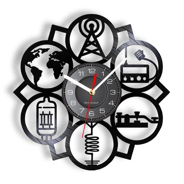 wall clocks radio amateur satellite corporation clock silent home decor hanging quartz timepiece vintage 12" modern design re-purposed
wall clocks radio amateur satellite corporation clock silent home decor hanging quartz timepiece vintage 12" modern design re-purposed
