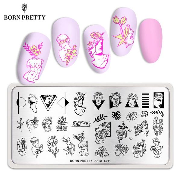 nail art templates born pretty stamping plates simple geometric artist image template stainless steel rectangle nails stamp stencil, White
nail art templates born pretty stamping plates simple geometric artist image template stainless steel rectangle nails stamp stencil, White
